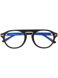 Tom Ford Eyewear очки в круглой оправе