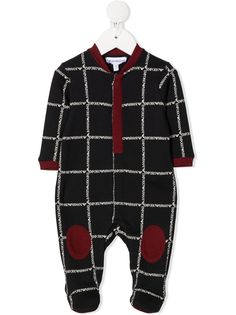 Emporio Armani Kids комбинезон для новорожденного с логотипом