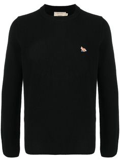 Maison Kitsuné джемпер с круглым вырезом