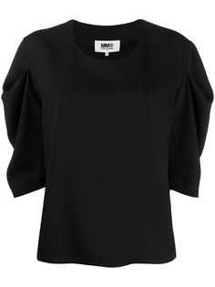 MM6 Maison Margiela блузка со сборками