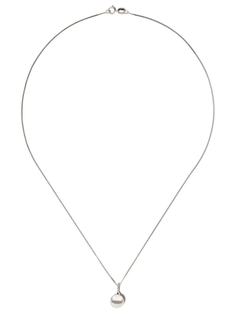 Yoko London колье Classic из белого золота с жемчугом и бриллиантами