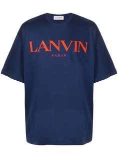LANVIN футболка с логотипом