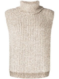 Isabel Marant Étoile джемпер без рукавов в рубчик