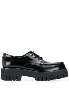 Casadei массивные туфли на шнуровке