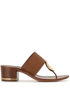 Tory Burch босоножки на низком каблуке