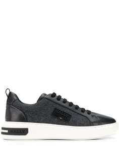 Bally кеды с нашивкой-логотипом