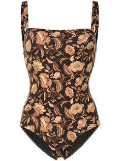 Matteau купальник с цветочным принтом