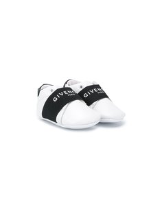 Givenchy Kids пинетки в стиле колор-блок с логотипом