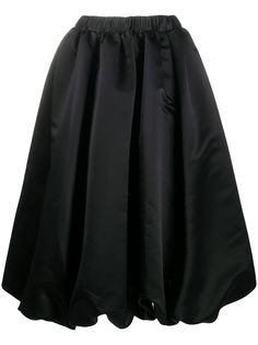 Comme Des Garçons юбка миди со складками