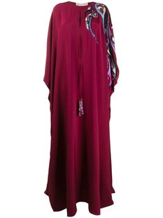 Emilio Pucci кафтан с вышивкой бисером