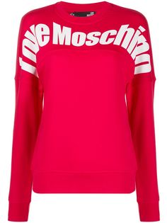 Love Moschino толстовка с логотипом