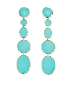 IPPOLITA золотые длинные серьги