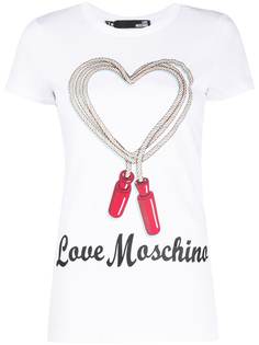 Love Moschino футболка с логотипом