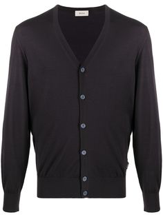 Z Zegna кардиган тонкой вязки с V-образным вырезом