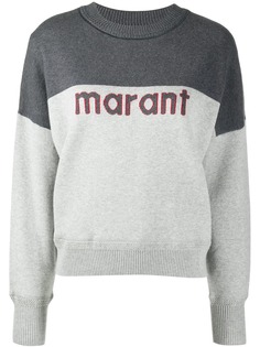 Isabel Marant Étoile джемпер с длинными рукавами и логотипом