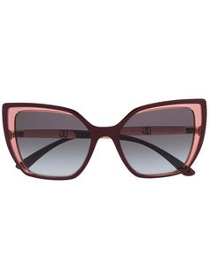 Dolce & Gabbana Eyewear "солнцезащитные очки в оправе ""кошачий глаз"""