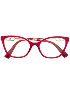 Valentino Eyewear очки в оправе кошачий глаз