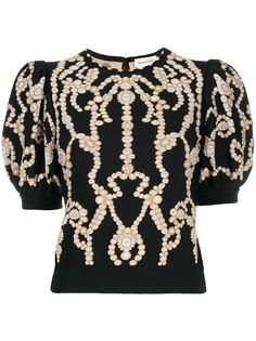 Alexander McQueen блузка вязки интарсия