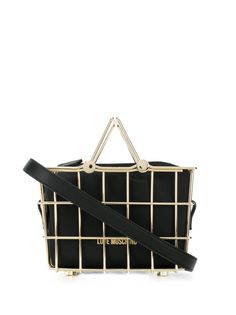 Love Moschino сумка-тоут в форме корзины