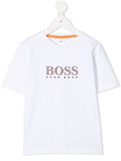 Boss Kids футболка с логотипом
