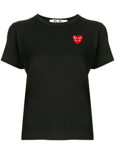 Comme Des Garçons Play футболка с логотипом