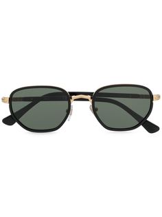 Persol солнцезащитные очки в круглой оправе