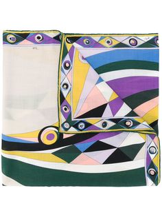 Emilio Pucci платок с геометричным принтом