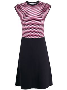 Boss Hugo Boss трикотажное платье с геометричным узором