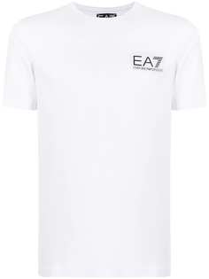 Ea7 Emporio Armani футболка с принтом