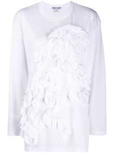 Comme Des Garçons Comme Des Garçons рубашка с длинными рукавами и оборками