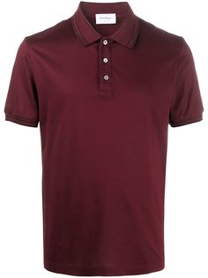 Salvatore Ferragamo рубашка поло с короткими рукавами