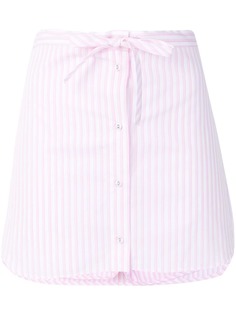 Victoria Victoria Beckham шорты-юбка в полоску