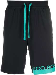 Boss Hugo Boss спортивные шорты с логотипом