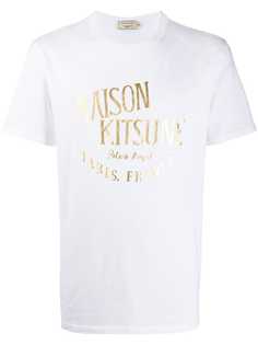 Maison Kitsuné футболка с принтом Palais Royal