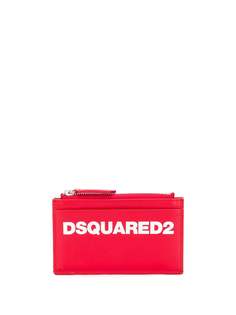 Dsquared2 кошелек на молнии с карманами