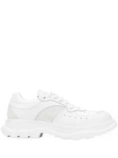Alexander McQueen кроссовки с перфорацией