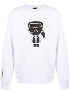 Karl Lagerfeld толстовка с графичным принтом