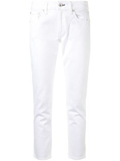 Rag & Bone укороченные джинсы с заниженной талией