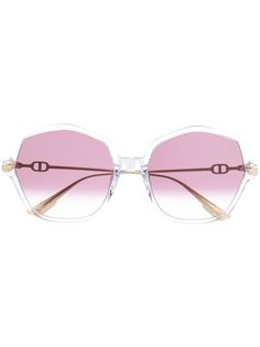 Dior Eyewear солнцезащитные очки Dior Link 2 в шестиугольной оправе