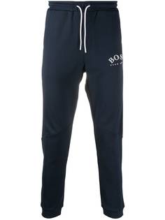 BOSS спортивные брюки с логотипом