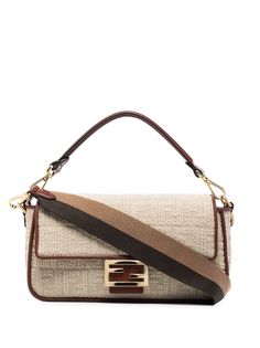 Fendi парусиновая сумка Baguette