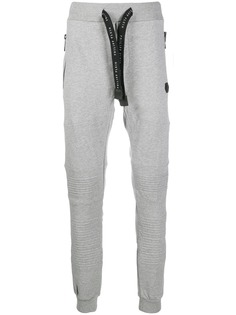 Philipp Plein спортивные брюки с кулиской и логотипом