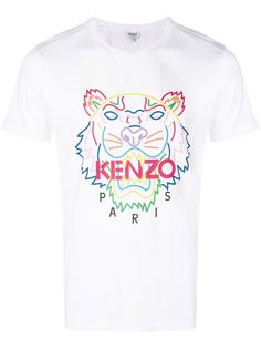 Kenzo футболка с тигром