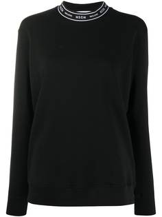 MSGM джемпер с высоким воротником