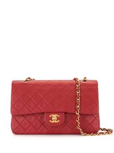 Chanel Pre-Owned стеганая сумка на плечо Double Flap 1990-х годов
