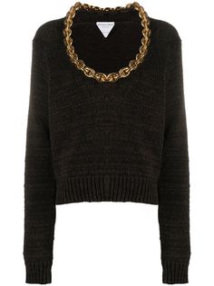 Bottega Veneta джемпер с цепочкой