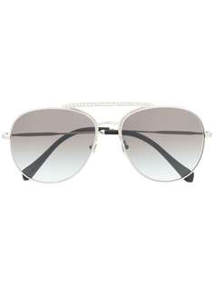 Miu Miu Eyewear солнцезащитные очки-авиаторы