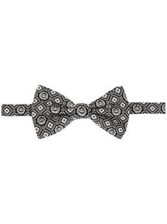Dolce & Gabbana галстук-бабочка с геометричным принтом