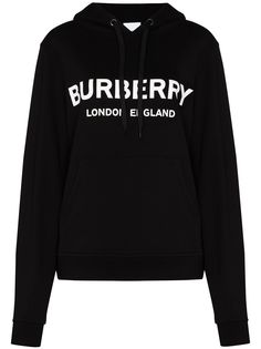 Burberry худи Poulter с логотипом