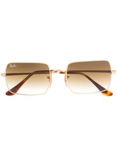 Ray-Ban солнцезащитные очки в прямоугольной оправе